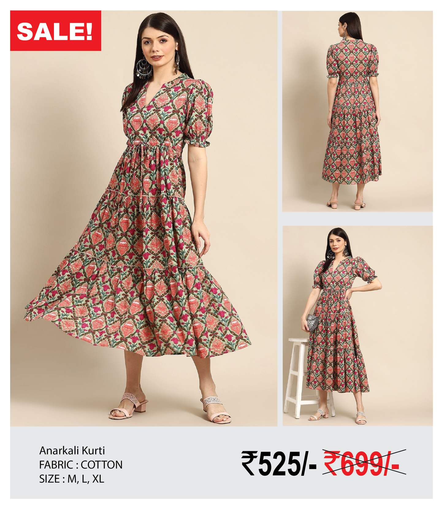 Anarkali Kurthi
