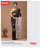 Exclusive hand screen prints  pure & soft malmal cotton saree with blouse