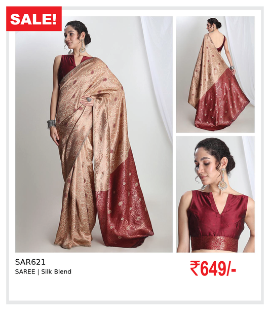 SILK BLEND SAREE
