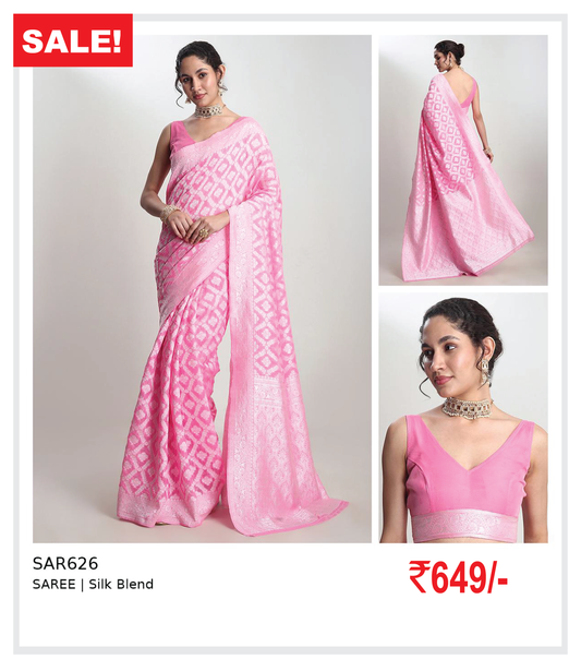SILK BLEND SAREE