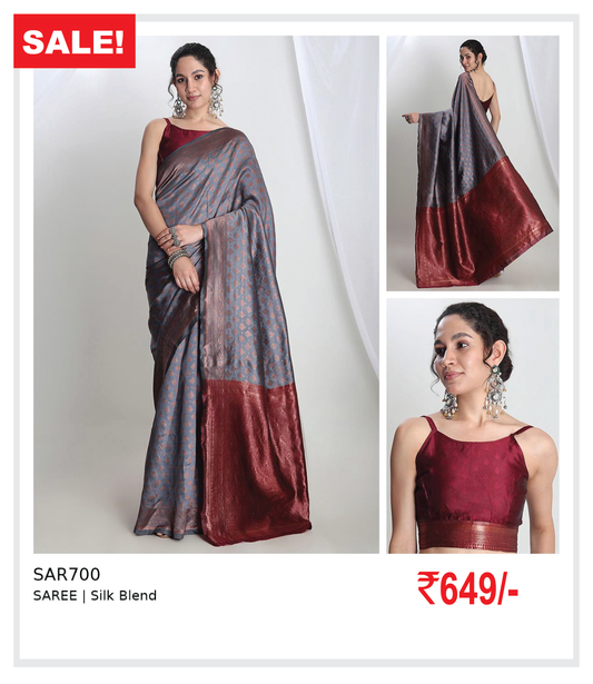 SILK BLEND SAREE