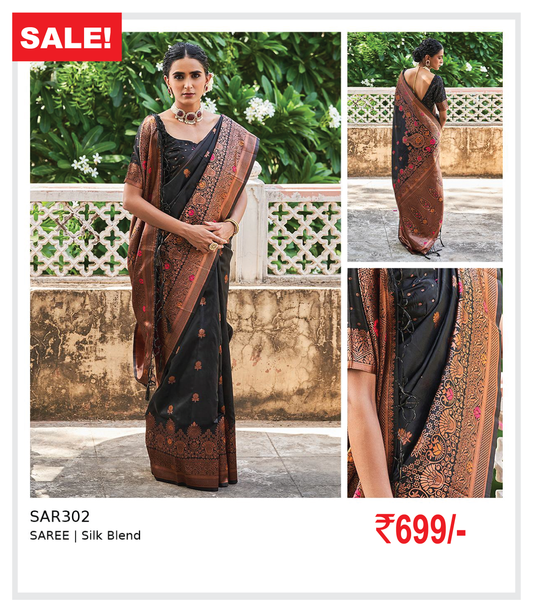 SILK BLEND SAREE