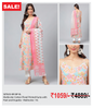 Multicolor Cotton Floral Printed Kurta with Pant and Dupatta - Multicolor / XL