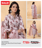 White Cotton Blend Floral Printed Straight Kurta Set
