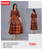 Jaipuri Cotton Printed Midi Dress